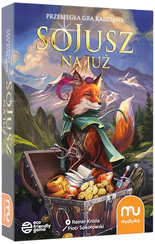 Super GRA TOWARZYSKA Integracyjna PLANSZÓWKA Rodzinna Sojusz na już Muduko