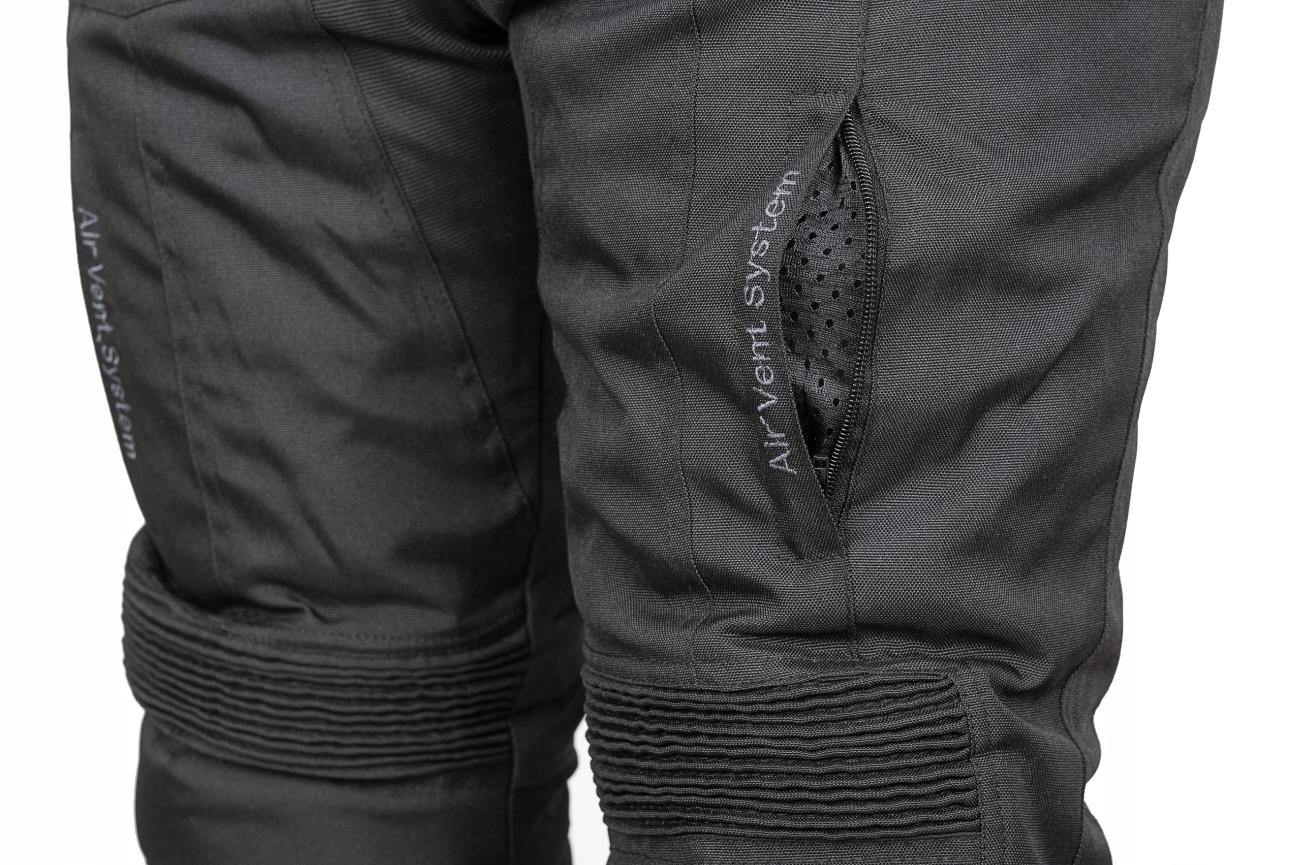 SPODNIE MOTOCYKLOWE TEKSTYLNE LETNIE STM031 Materiał tekstylia