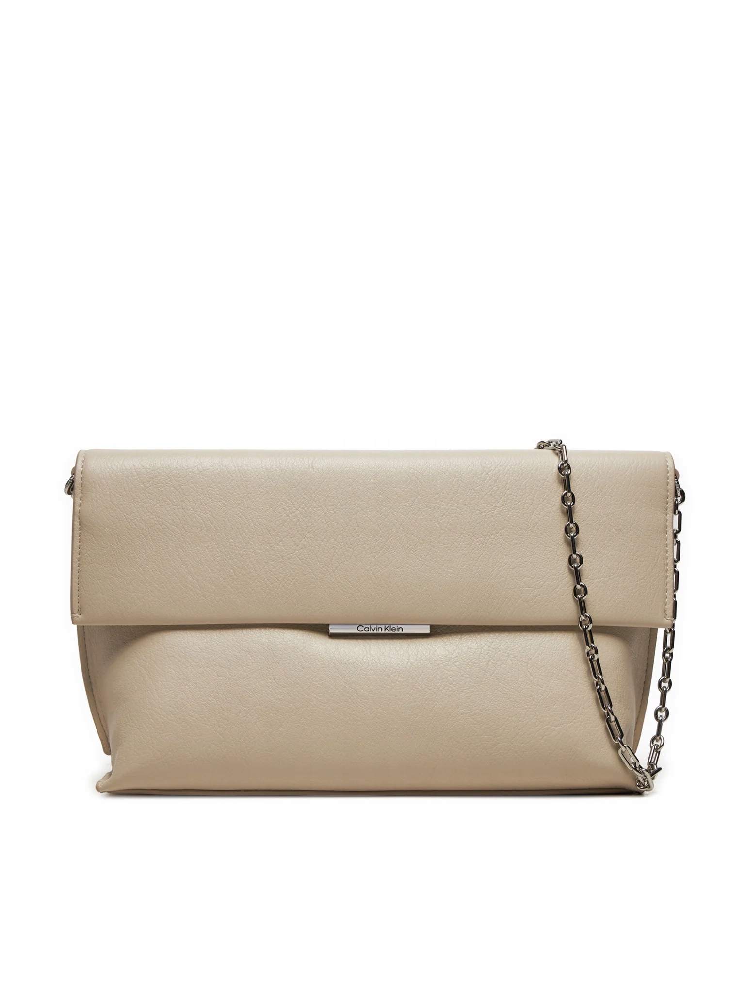 Calvin Klein Lineární kabelka K60K612560 Béžová