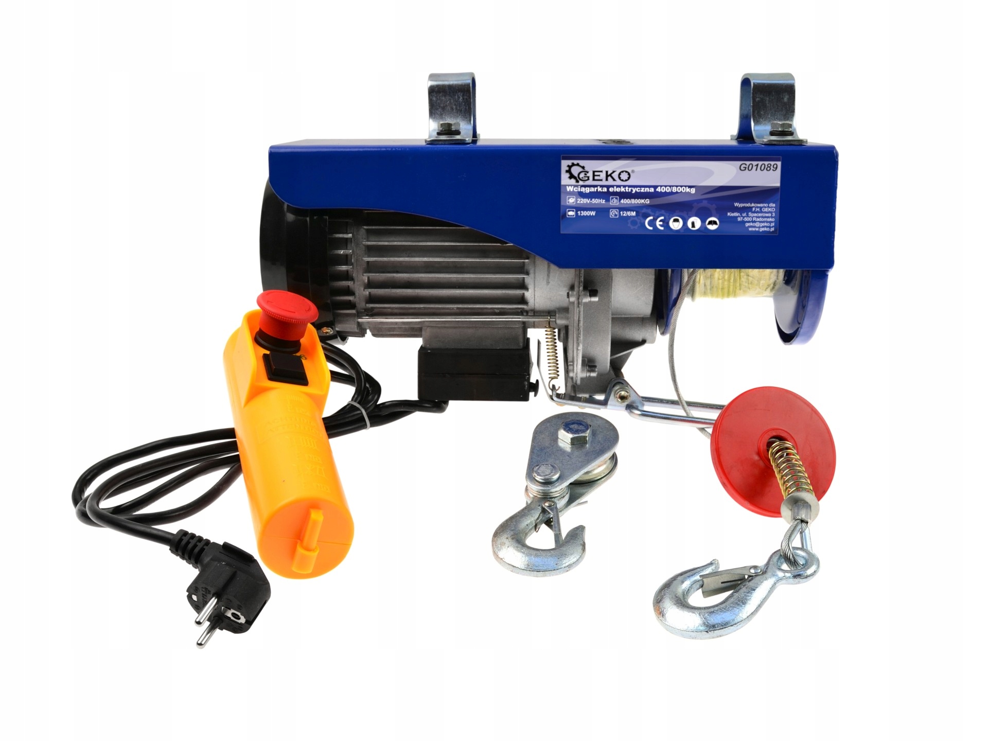 WCIAGARKA WYCIAGARKA BUDOWLANA LINOWA 800KG Mark Geko