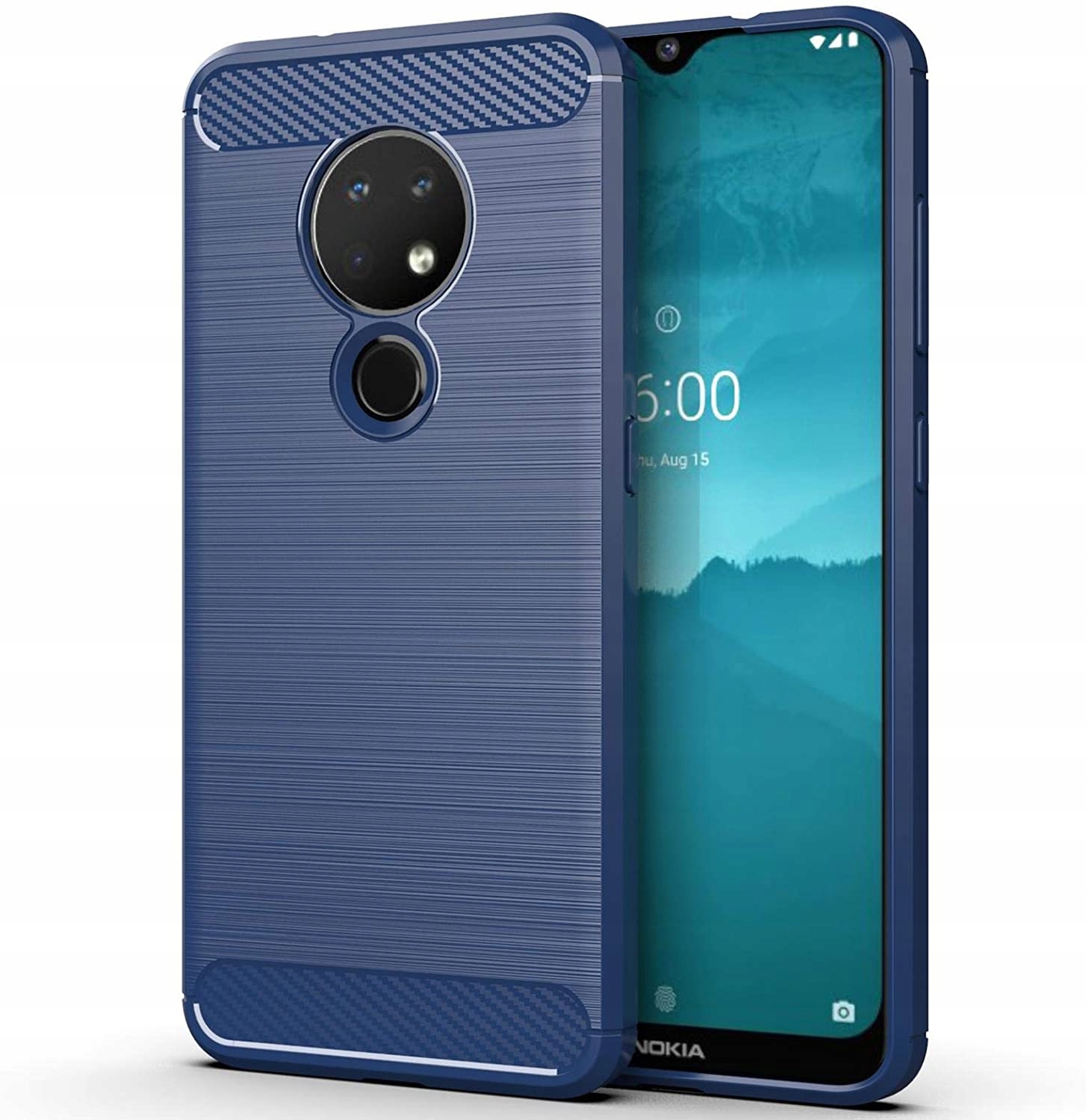 

Etui Carbon Case Blue do Nokia 7.2 / Nokia 6.2