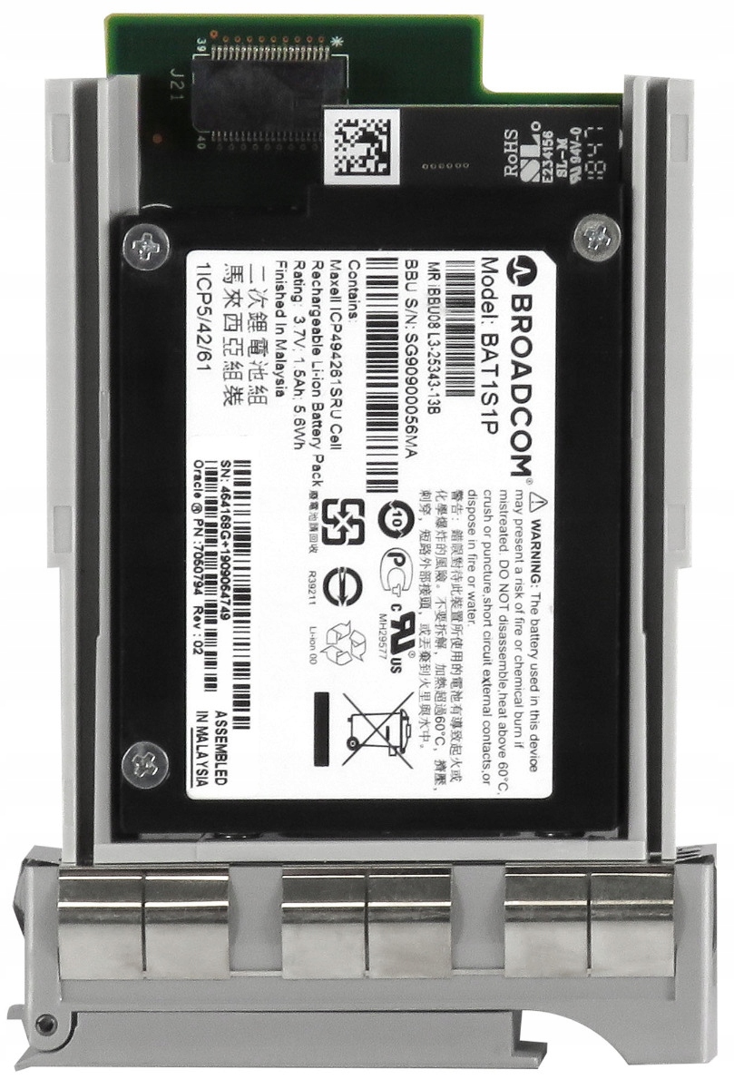 Sun 7050794 BAT1S1P SAS-2 Raid Battery Module