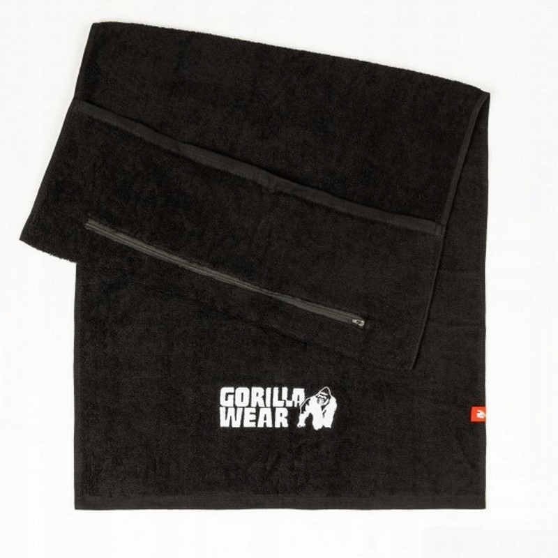 Gorilla Wear Ręcznik Treningowy Zip Pocket Gym Towel