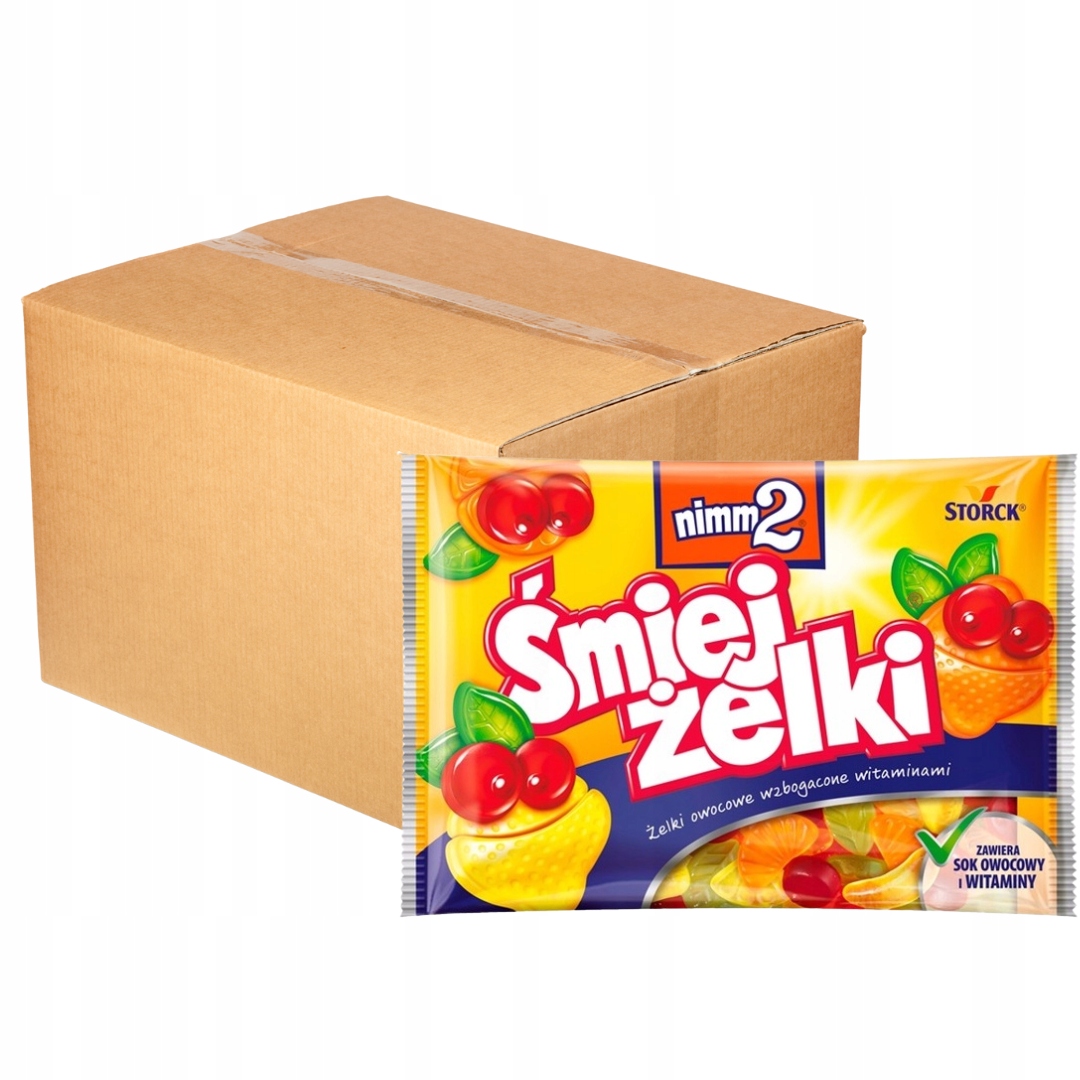 Levně nimm2 Želé Bonbony ovocné bonbóny obohacené vitamíny 100 g x 24 kusů