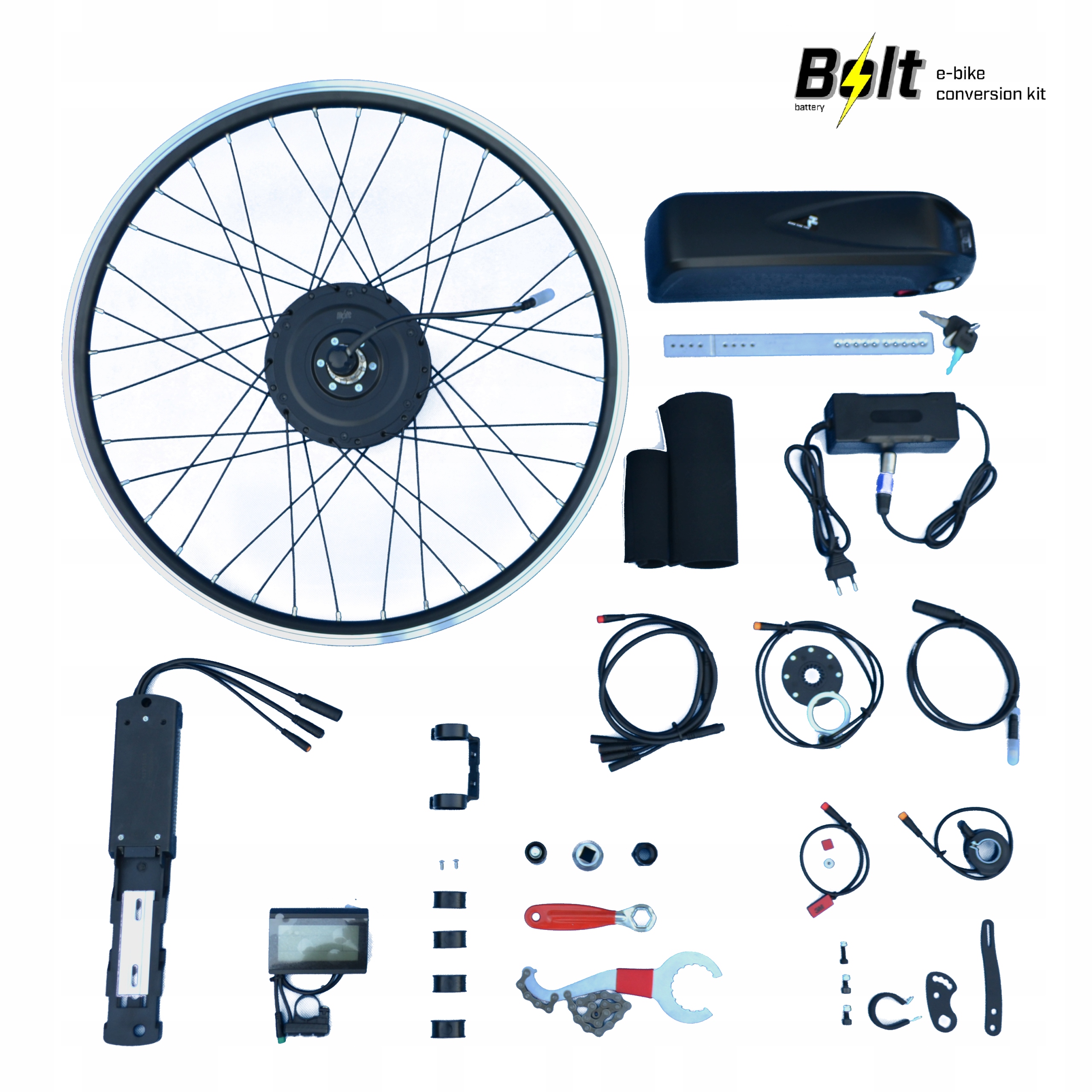 

Zestaw do konwersji E-bike 48V 1000,bateria 17,5Ah