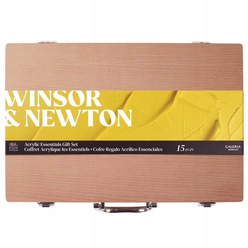 Zestaw farb akrylowych Winsor & Newton Galeria Walizka 8x60ml akcesoria