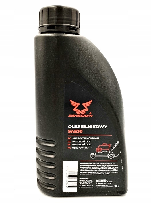 

Olej do kosiarki agregatu traktorka SAE30 0,6L