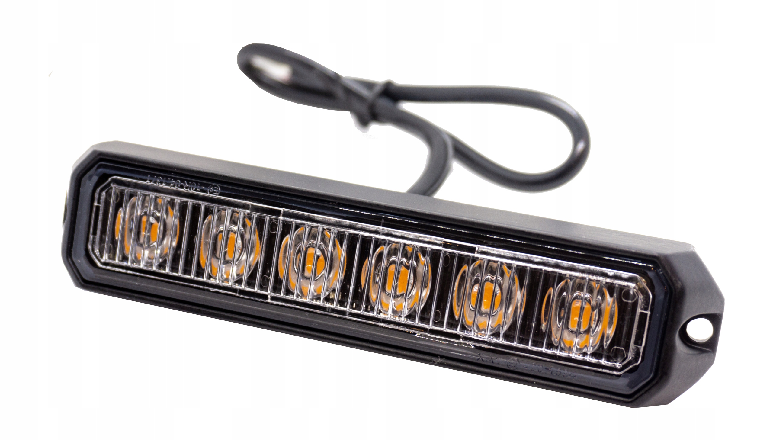 4x LAMPA OSTRZEGAWCZA 6LED STROBOSKOP LAWETA POMOC Producent części Inny