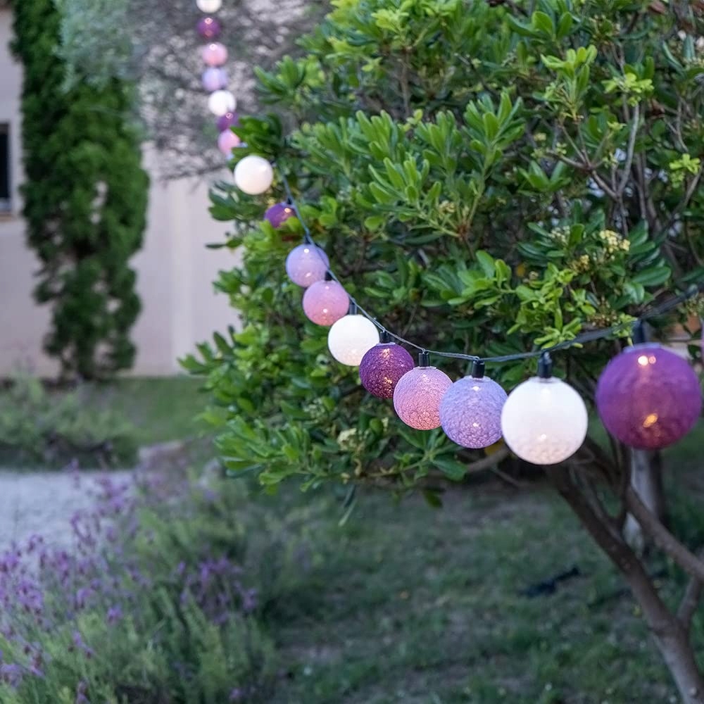 GUIRLED Lampki Zewnętrzne LED Wodoodporne IP65 Solarna Girlanda 16 Kul 3m — miniatura 3