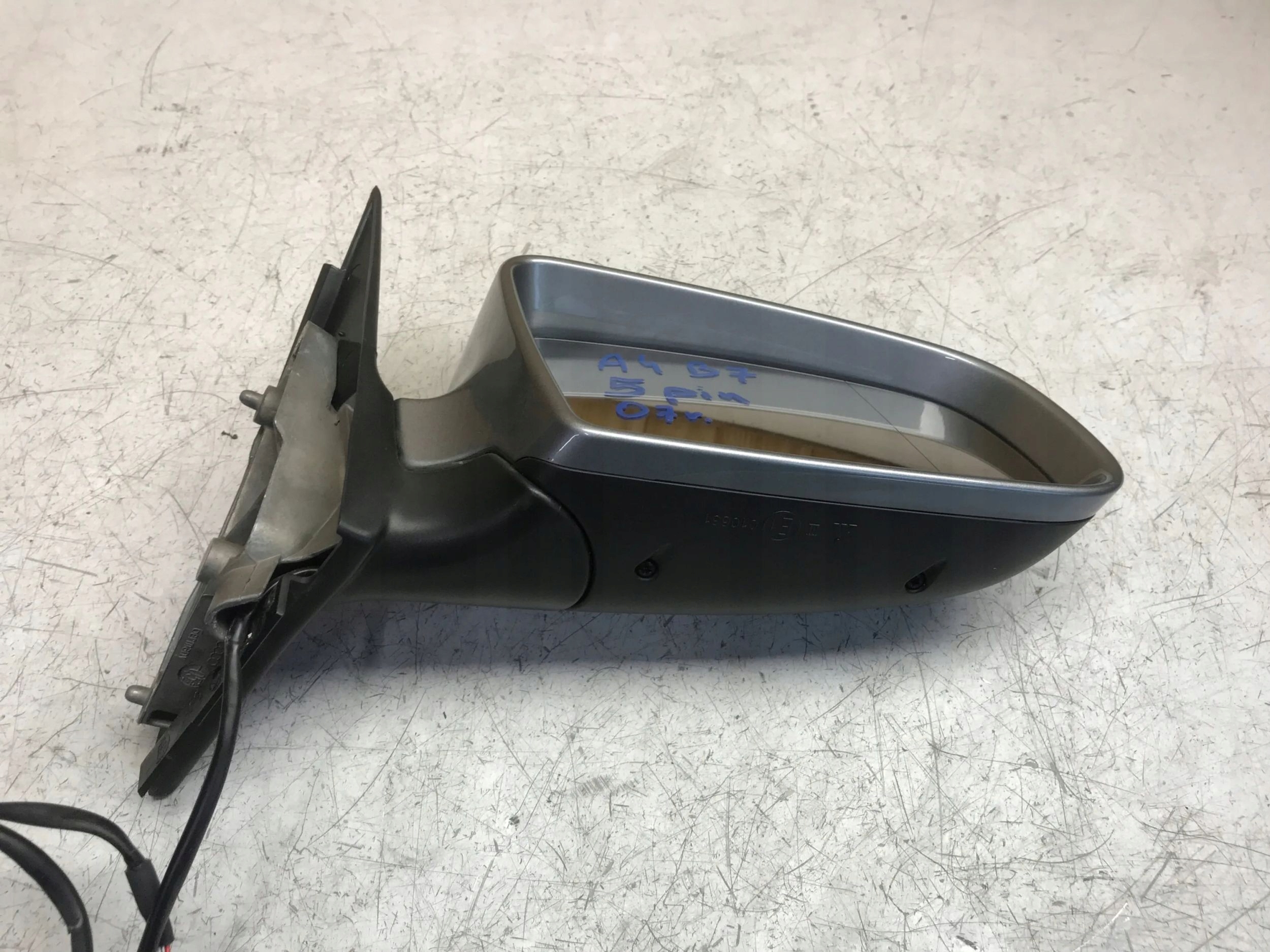 mirror right 5 PIN AUDI A4 B7 07r EUROPA