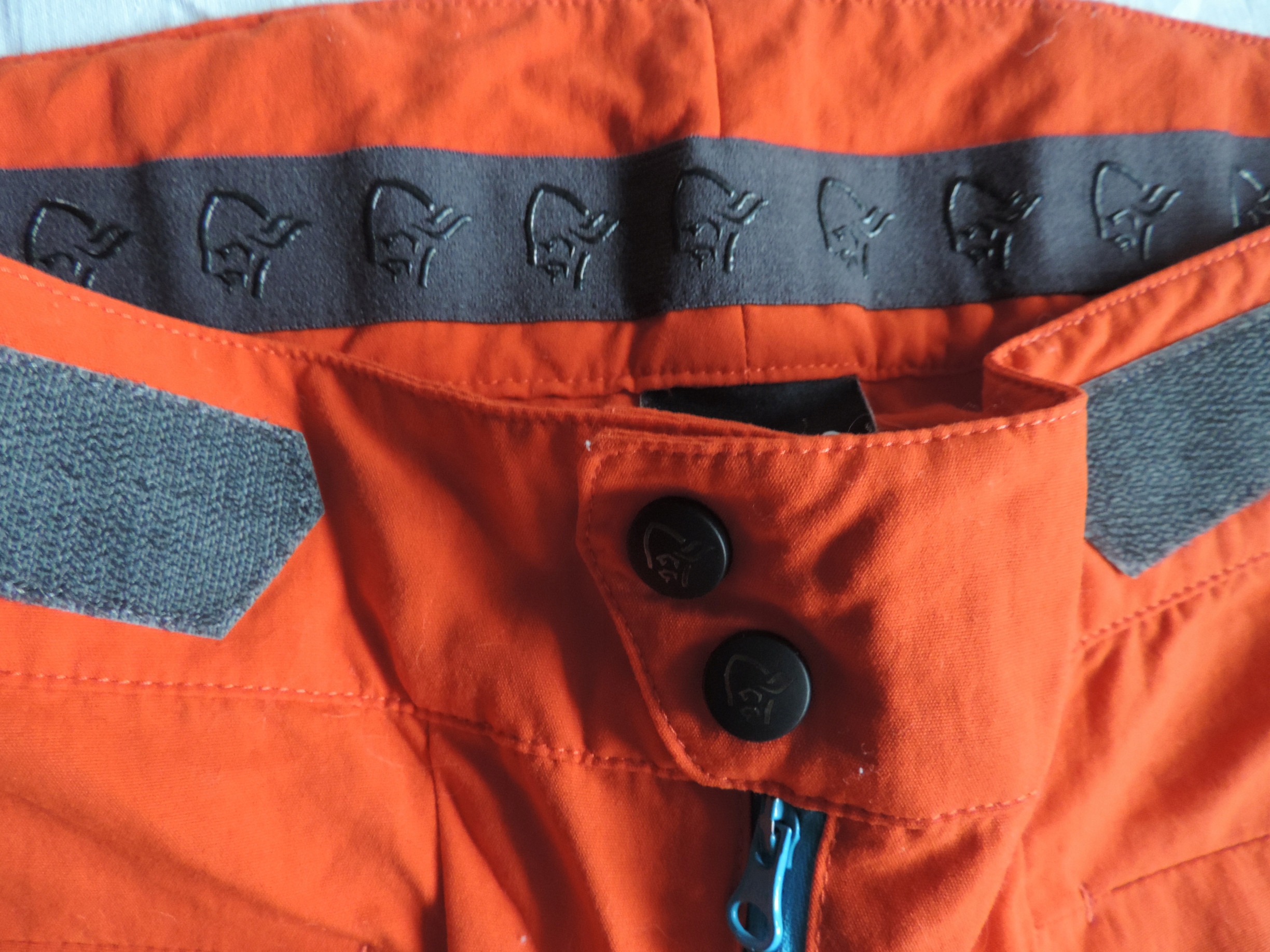 NORRONA FJORA FLEX 1 PANTS W'S SPODNIE SOFTSHELL M Kolor dominujący pomarańcze i czerwienie