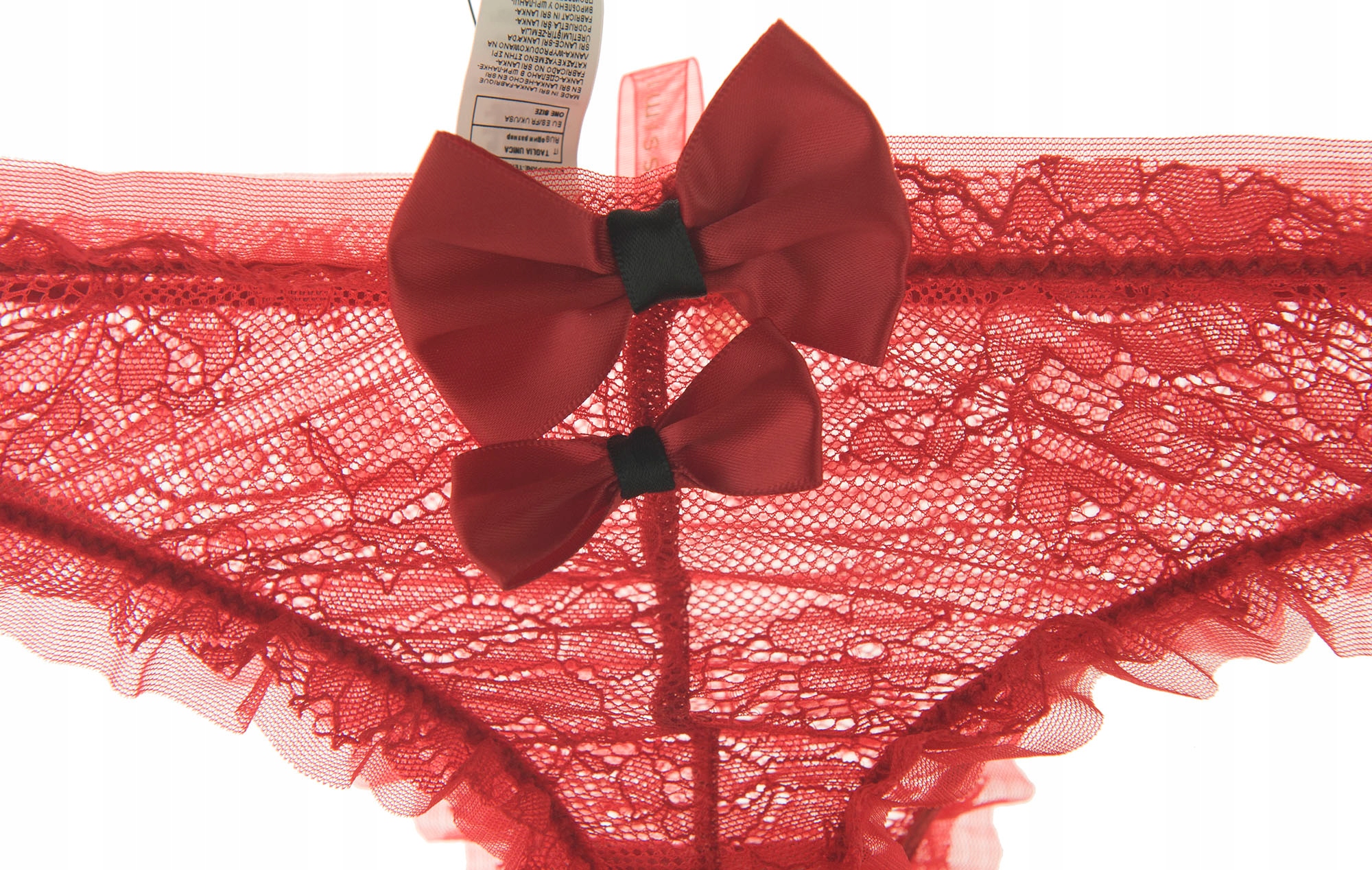 INTIMISSIMI one size csipkés tanga bugyi Méret univerzális