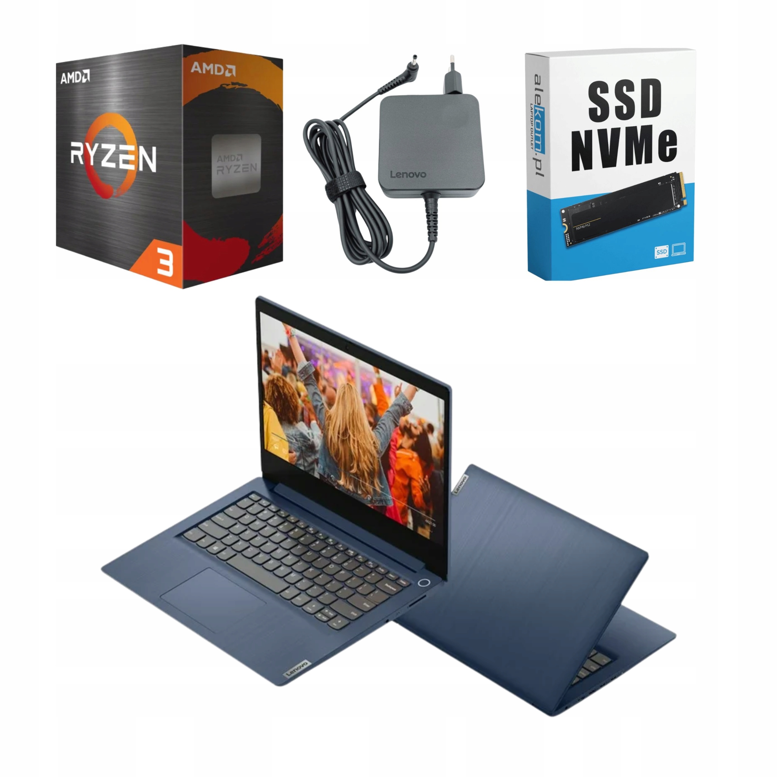 IdeaPad 3 Ryzen3・8GBメモリ・256GB SSD 14ALC6 Lenovo 14 Amd Ryzen 3 8gb 256gb - Niska cena na Allegro