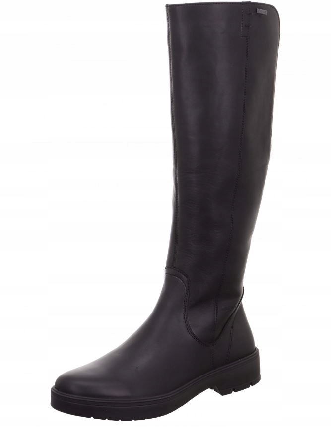 Legero Dámské Kozačky Černé Kožené Vysoké 40 6CC