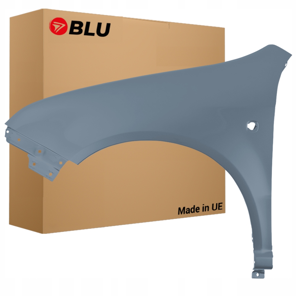 Blu Blatník Škoda Fabia I 1 6Y 9154 levý stříbrný 99-07 přední SatinGrau