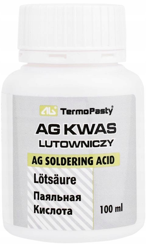 

Kwas lutowniczy do powierzchni niklowanych, AG246
