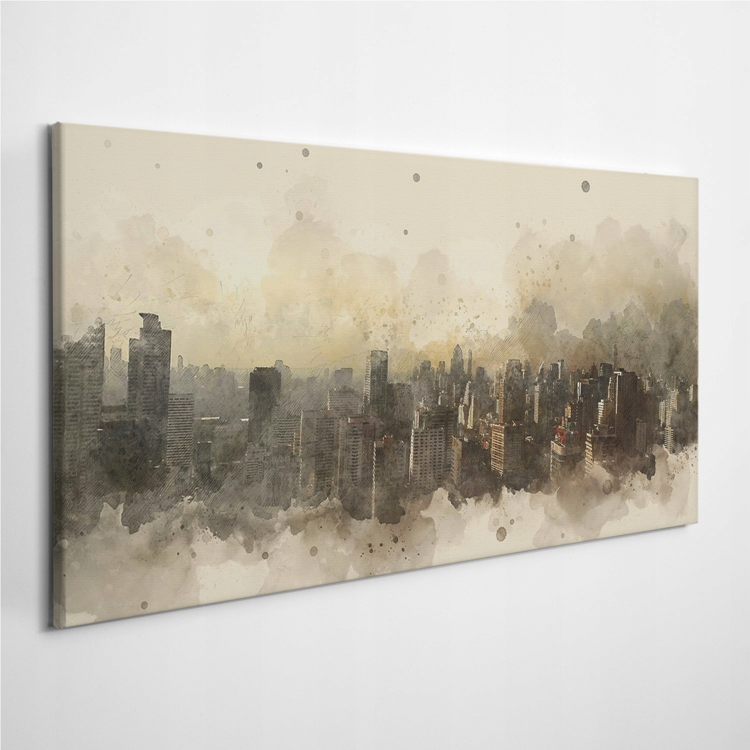 

Fotoobraz na płótnie Abstrakcja Akwarele 100x50 cm