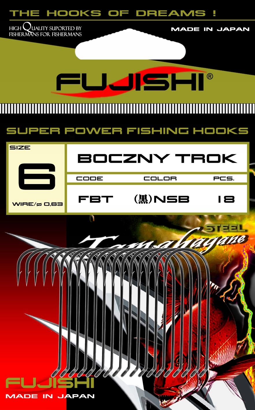 Haczyk Fujishi Boczny Trok Bt Nsb #12 25szt.
