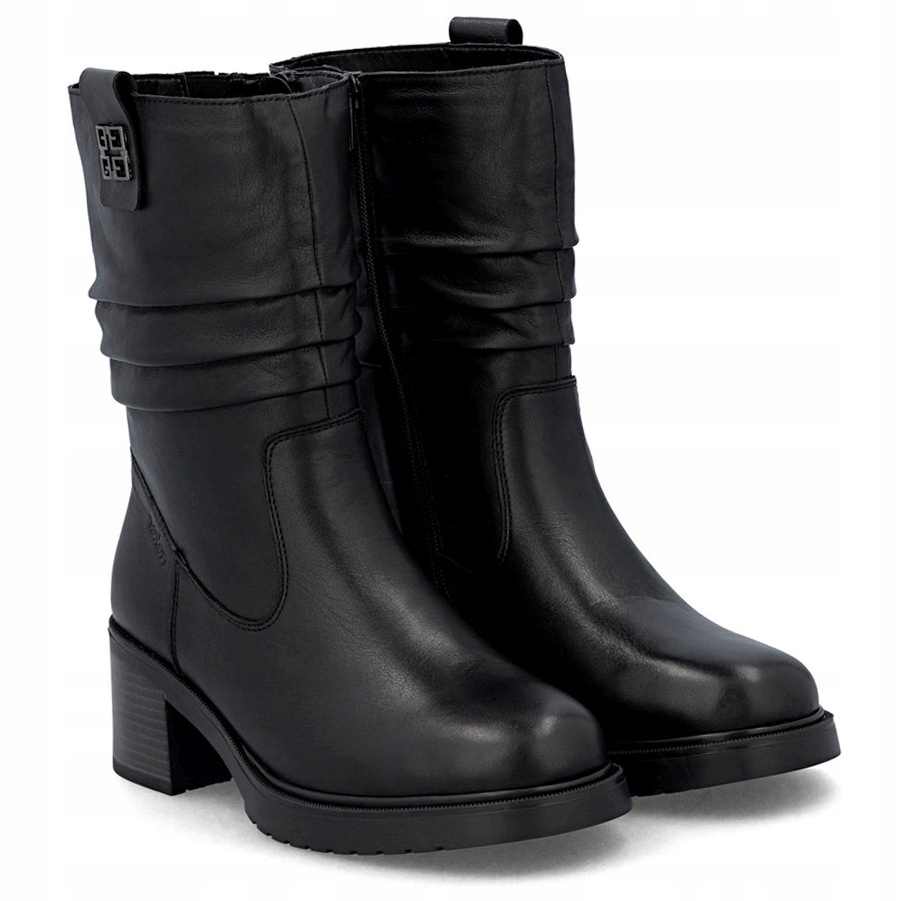 Rieker Y5257-00 Černé Dámské kotníkové boty černé Vel. . .40