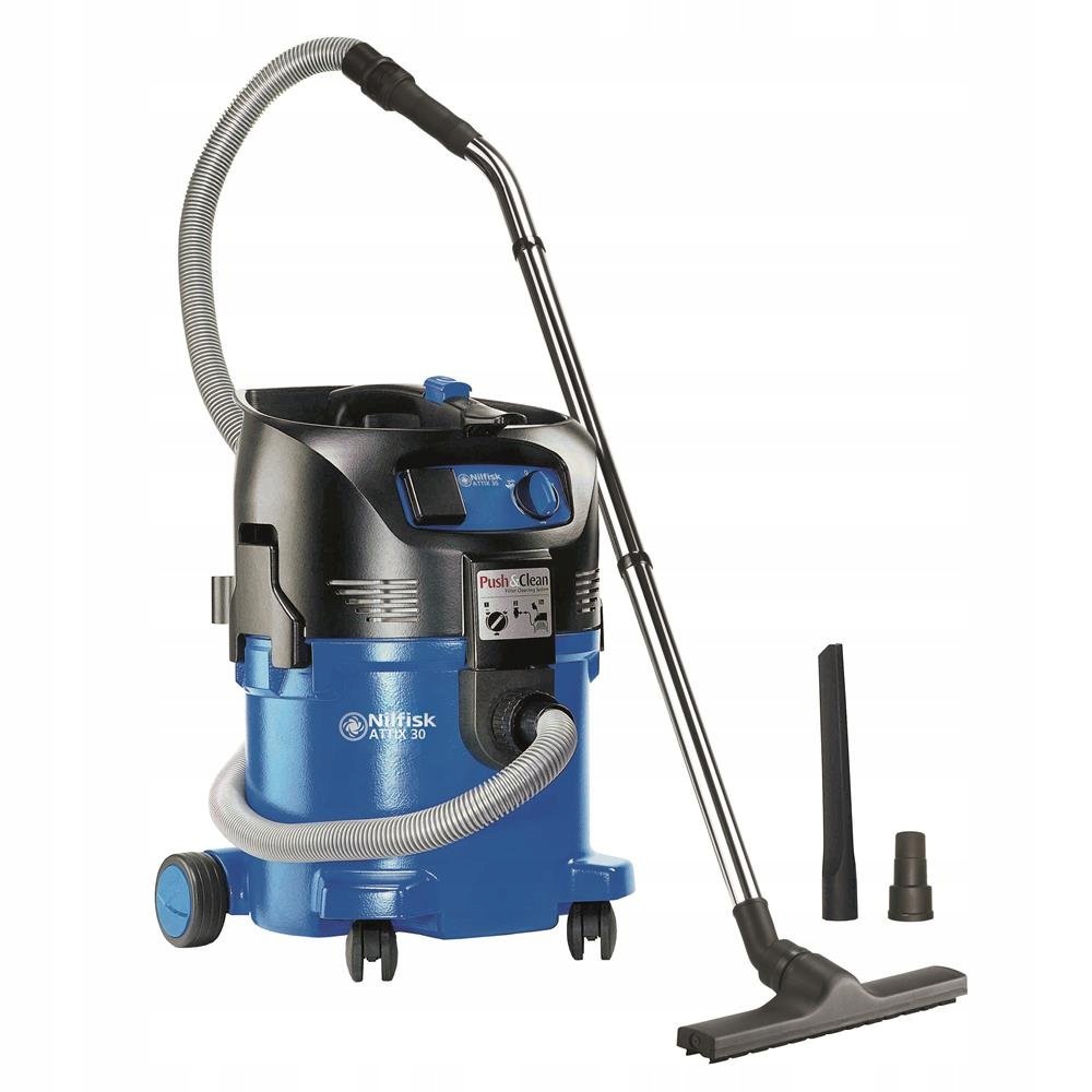 Nilfisk Attix 30-21 Pc, komerční vysavač, modrý, 107407544