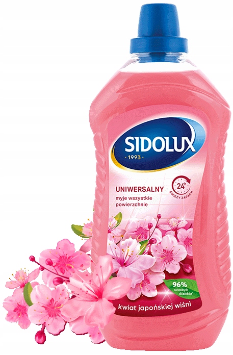 

Sidolux uniwersalny płyn do mycia kwiat jap. w 1l
