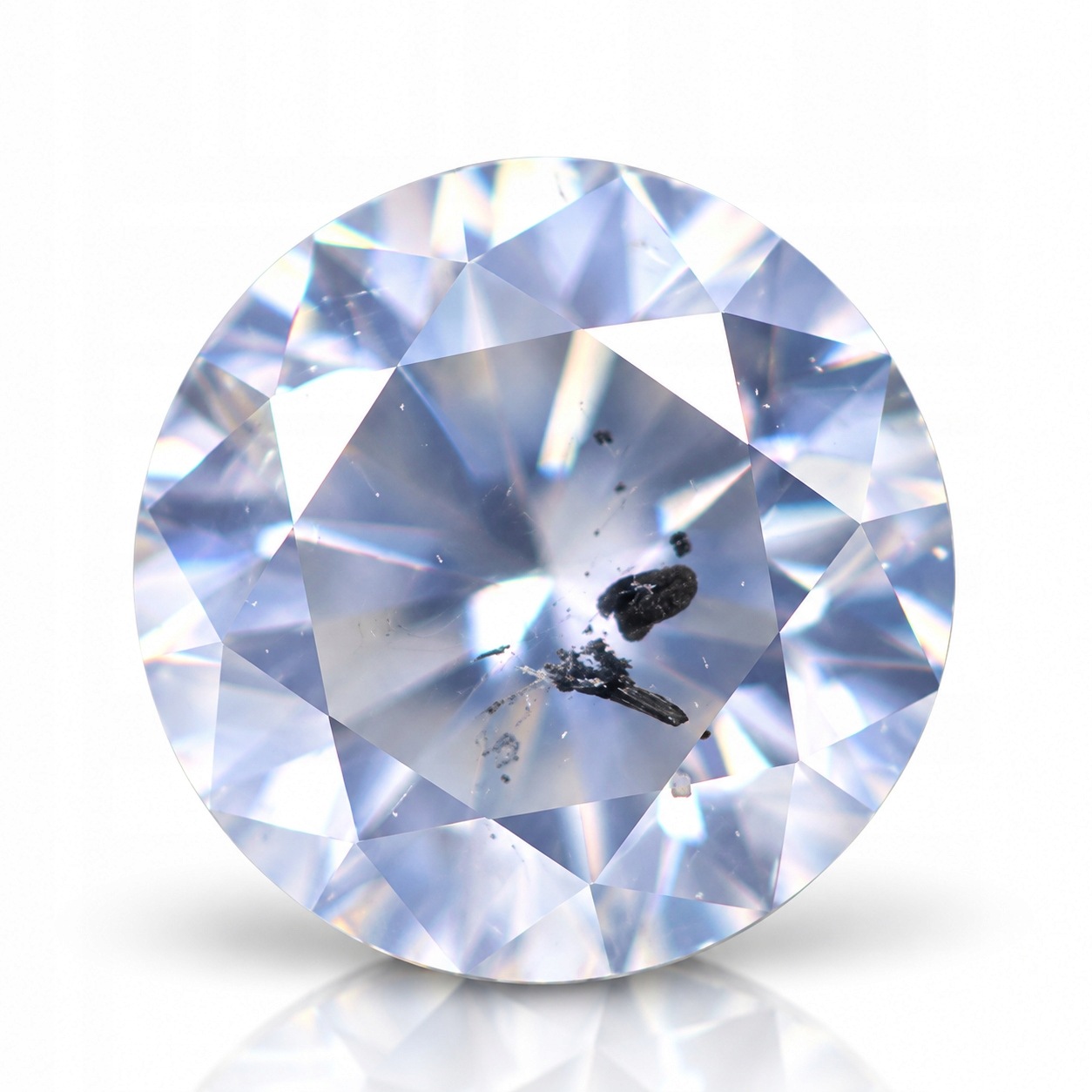 Přírodní diamant 0.33 ct G Brilant I1 certifikát Wbd