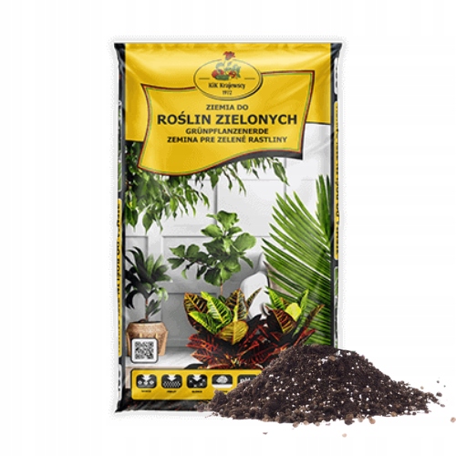 PODŁOŻE DO ROŚLIN DOMOWYCH ZIELONYCH DONICZKOWE 5LPALMA JUKA DRACENA Stan opakowania oryginalne