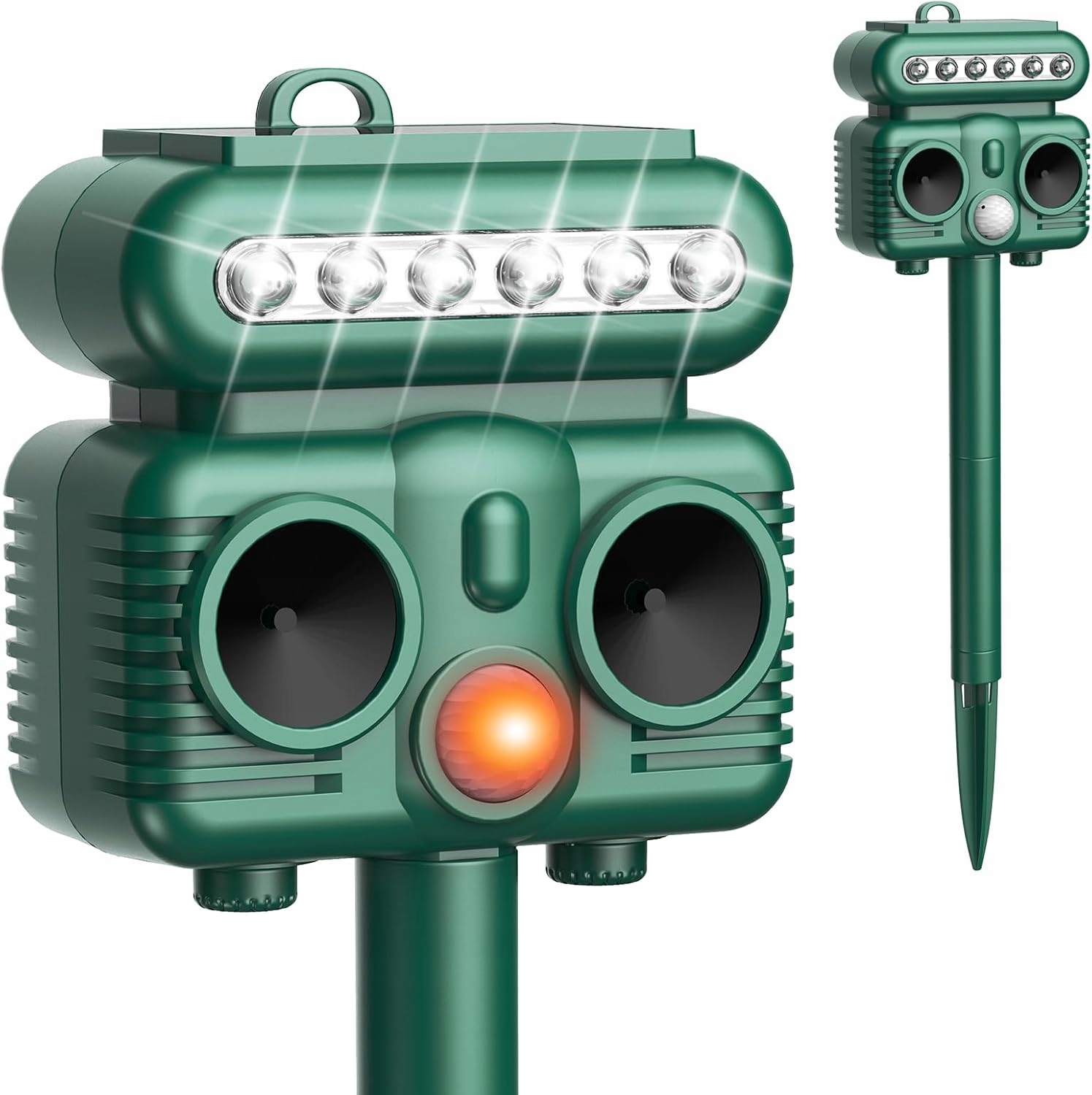 Ultradźwiękowy odstraszacz zwierząt dla kota Szop Psy Ptaki Myszy Wodoodporny