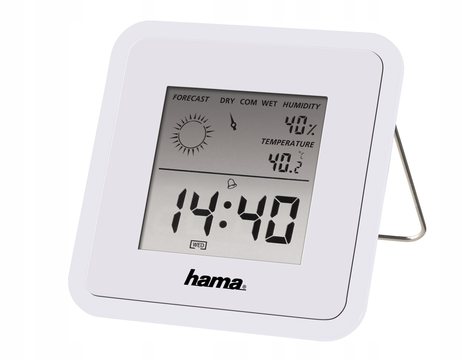 Hama TERMOMETR/HIGROMETR TH-50, BIAŁY