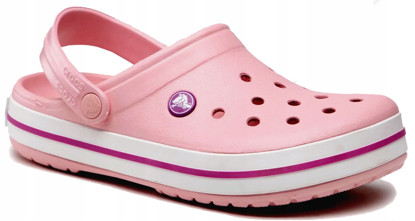 KLAPKI DAMSKIE CROCS CROCBAND CHODAKI KROKSY RÓŻOWE PINK LEKKIE R. 38-39 Kod producenta Crocs