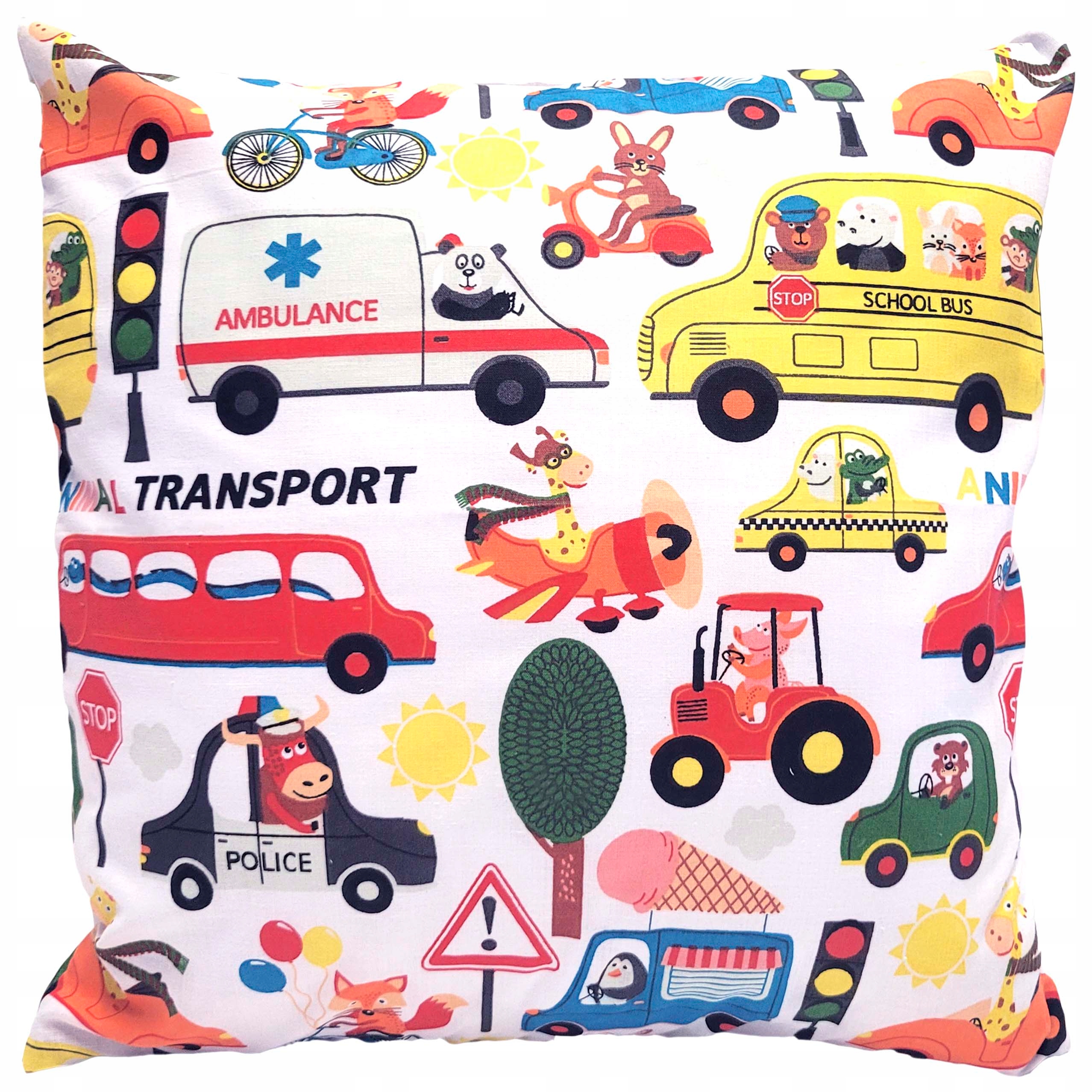 

Poszewka na poduszkę 50x70 Pojazdy Transport