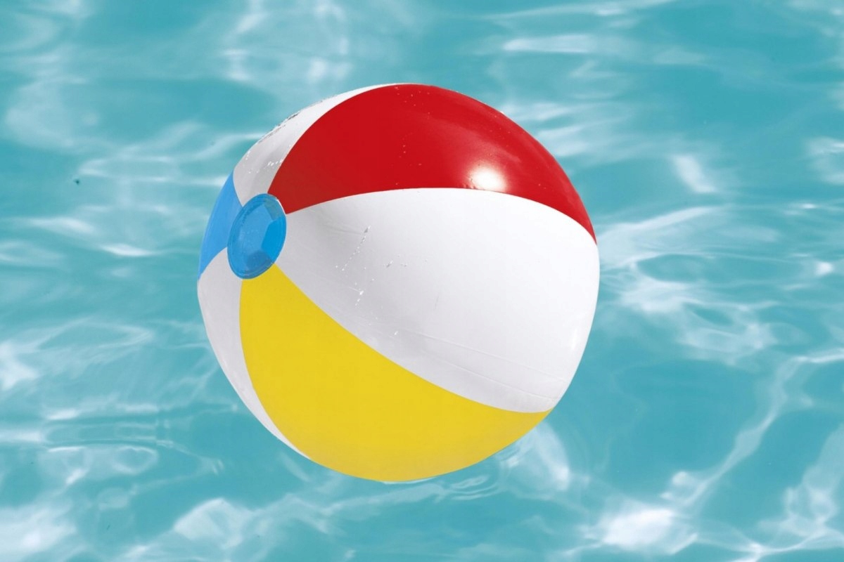 PIŁKA PLAŻOWA DMUCHANA GUMOWA KOLOROWA OGRODOWA NA BASEN PLAŻĘ DO WODY Model Beach Ball SPORT