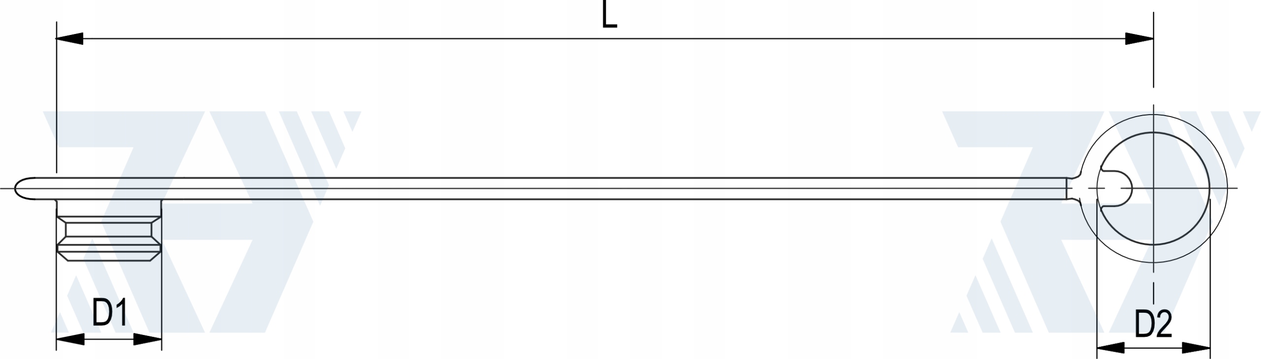 Zaślepka pokrywa szybkozłącza niebieska - zestaw Producent części inny