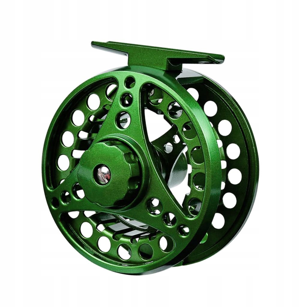 Metalowy kołowrotek muchowy 2 1 Łożyska Lewy Marka bez marki