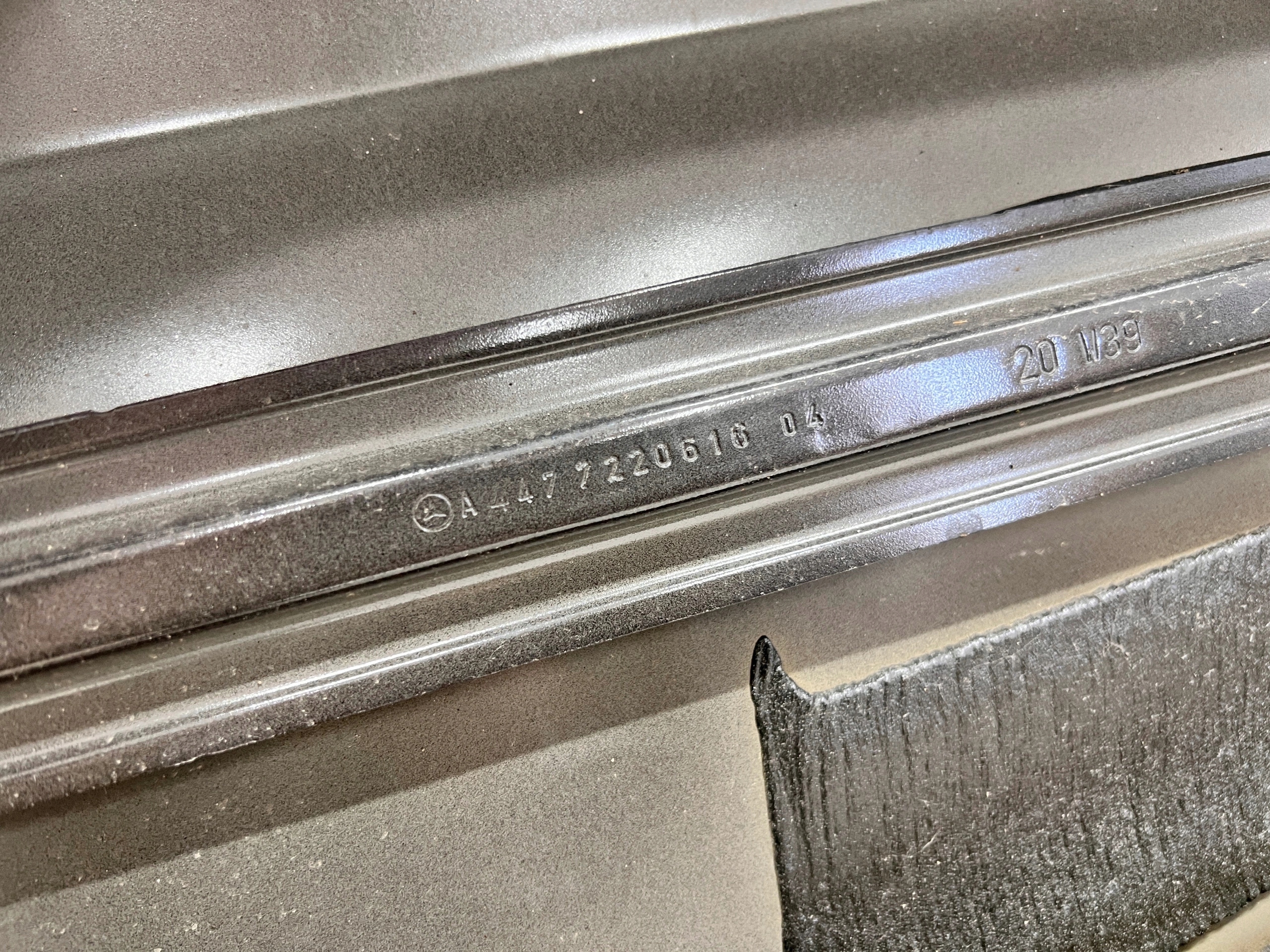 DRZWI PRAWE PRZEDNIE MERCEDES VITO 447 Wersja Europejska