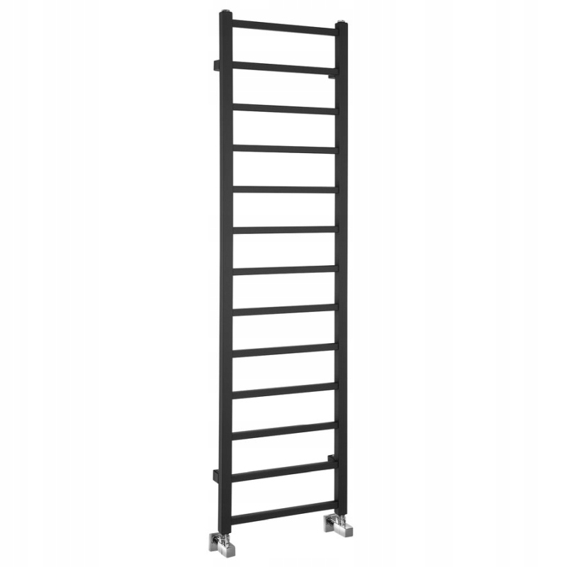 Sapho Metro Light kúpeľňový radiátor 400x1500 mm čierny mat IR447TB