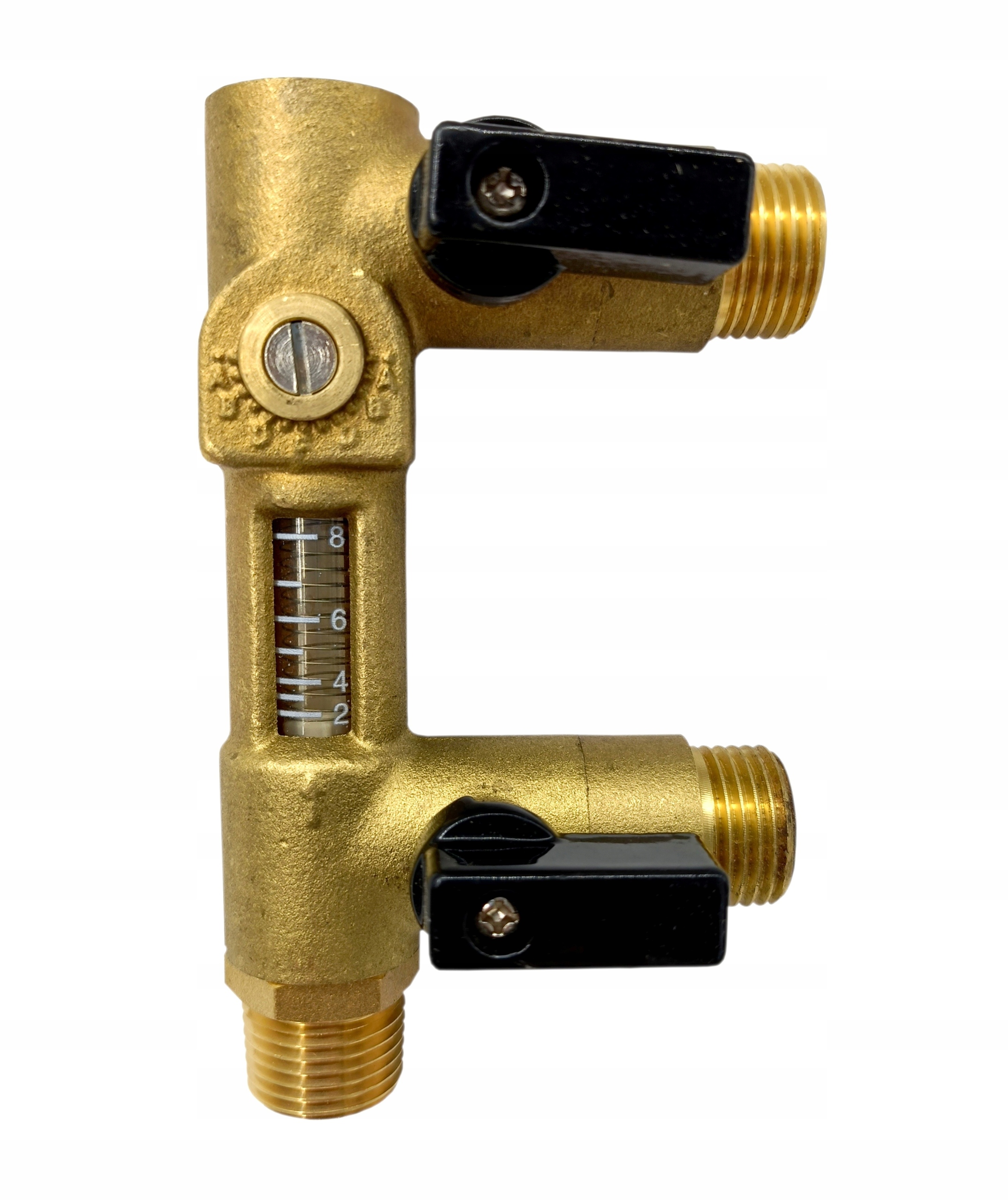 Rotametr Regulátor průtoku Ake AV23-15T Pro C.w.u