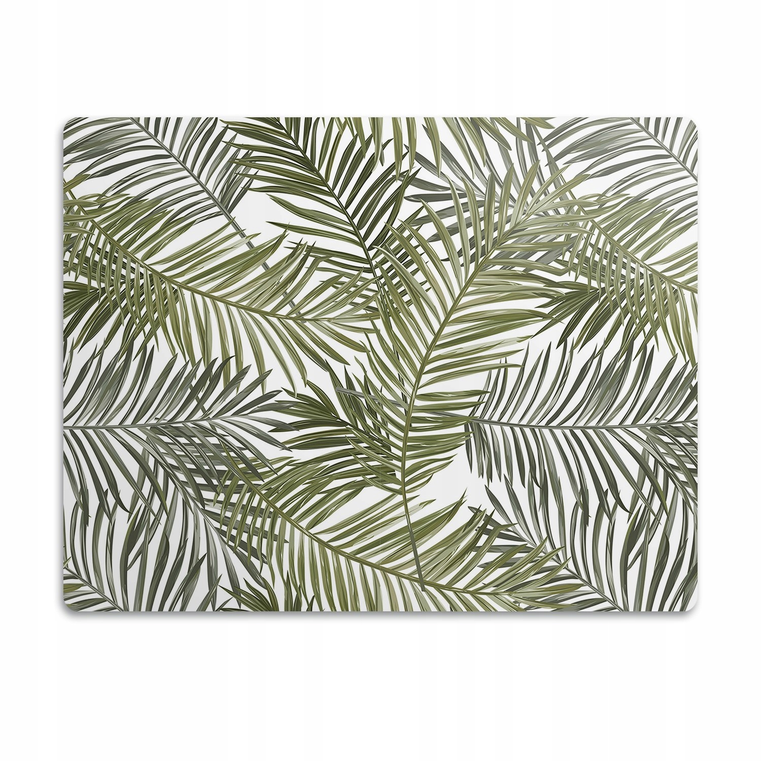 Levně Voděodolná podložka pod misku Exotické listy 90x60