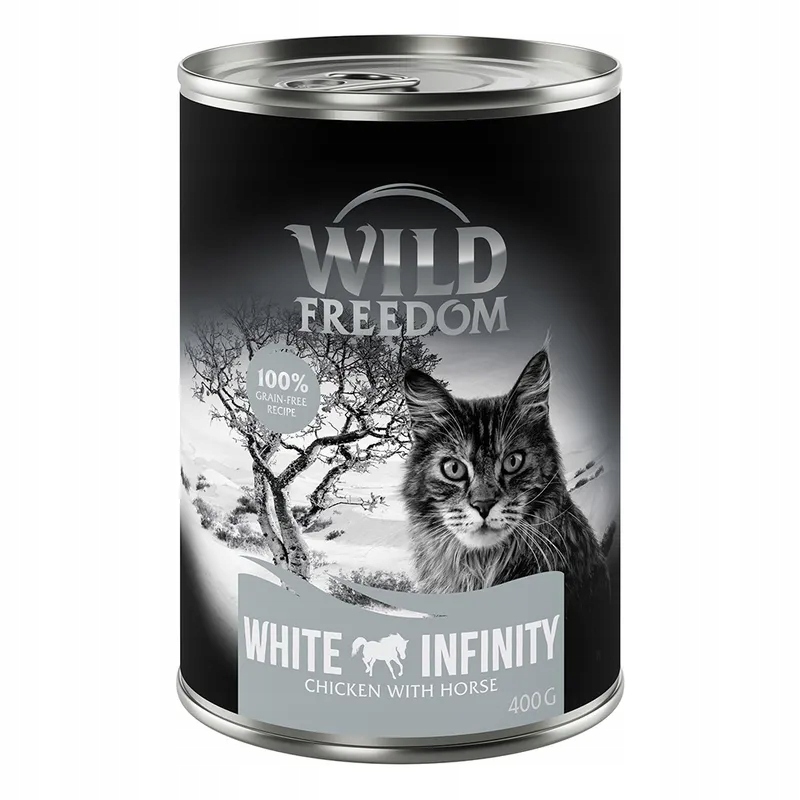 Wild Freedom Adult, White Infinity Konina a kuře 12 x 400 g