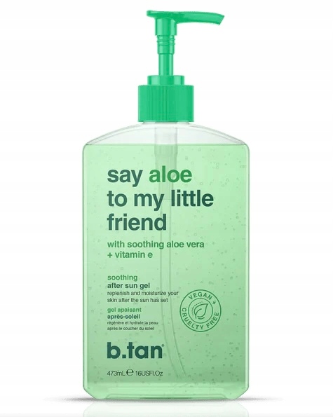 B.Tan nawilżający żel z aloesem i witaminą E,473ml