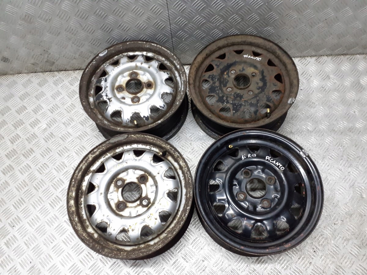 13” СТАЛЬНЫЕ ДИСКИ В СБОРЕ KIA PICANTO