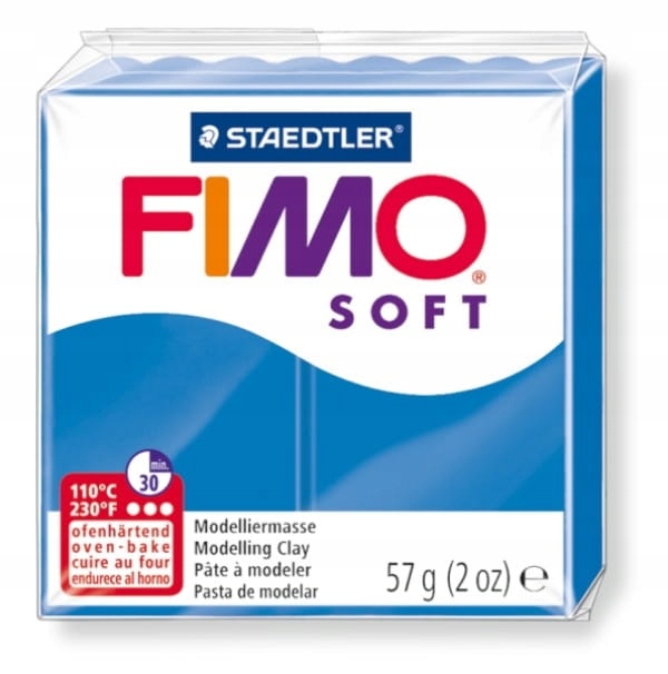 

Modelina Fimo Soft kolor pacific blue 37