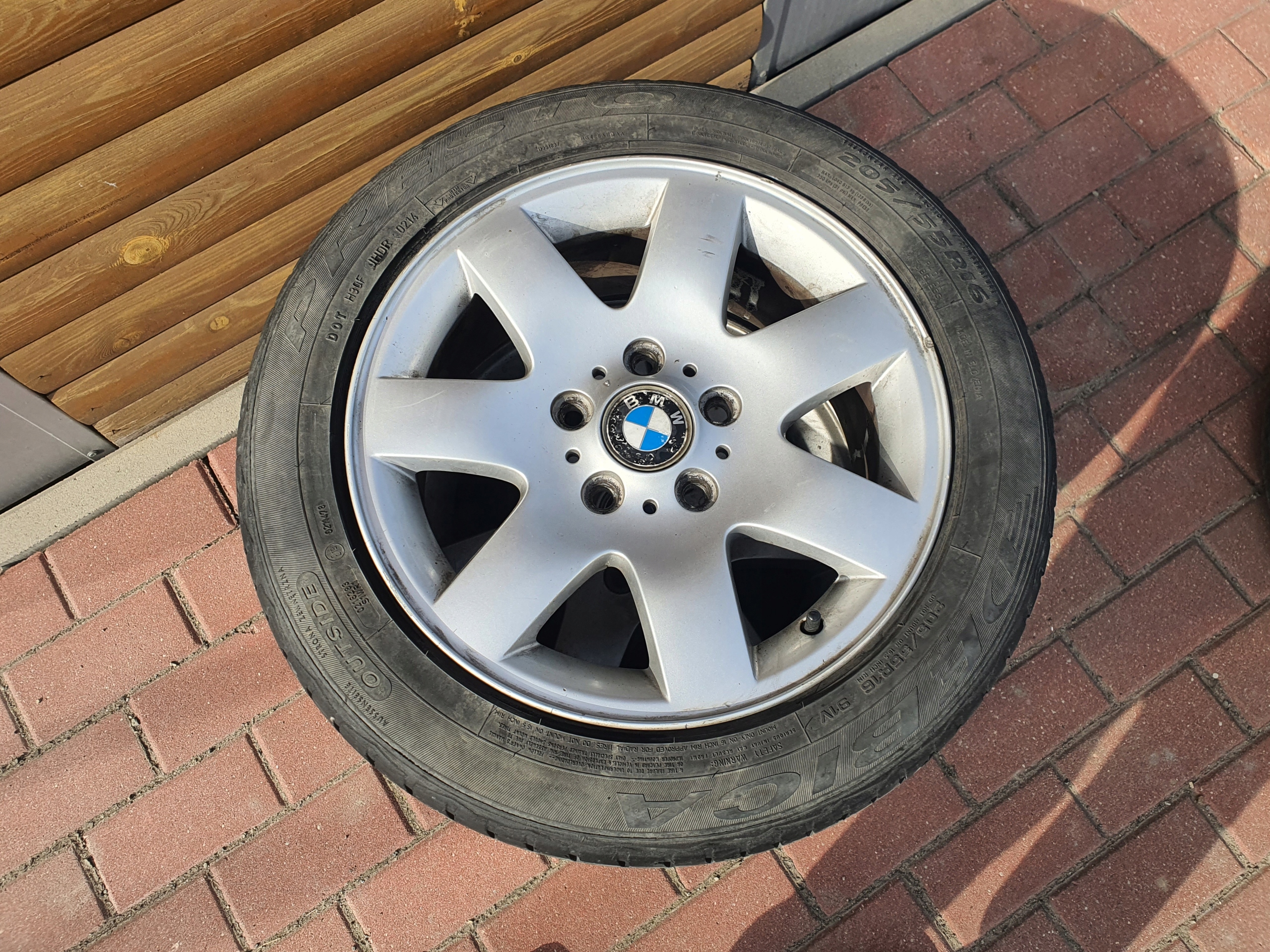 Alufelgi felgi BMW E36 16" 5x120 STYLING 44 KOŁA Kod producenta NIEM