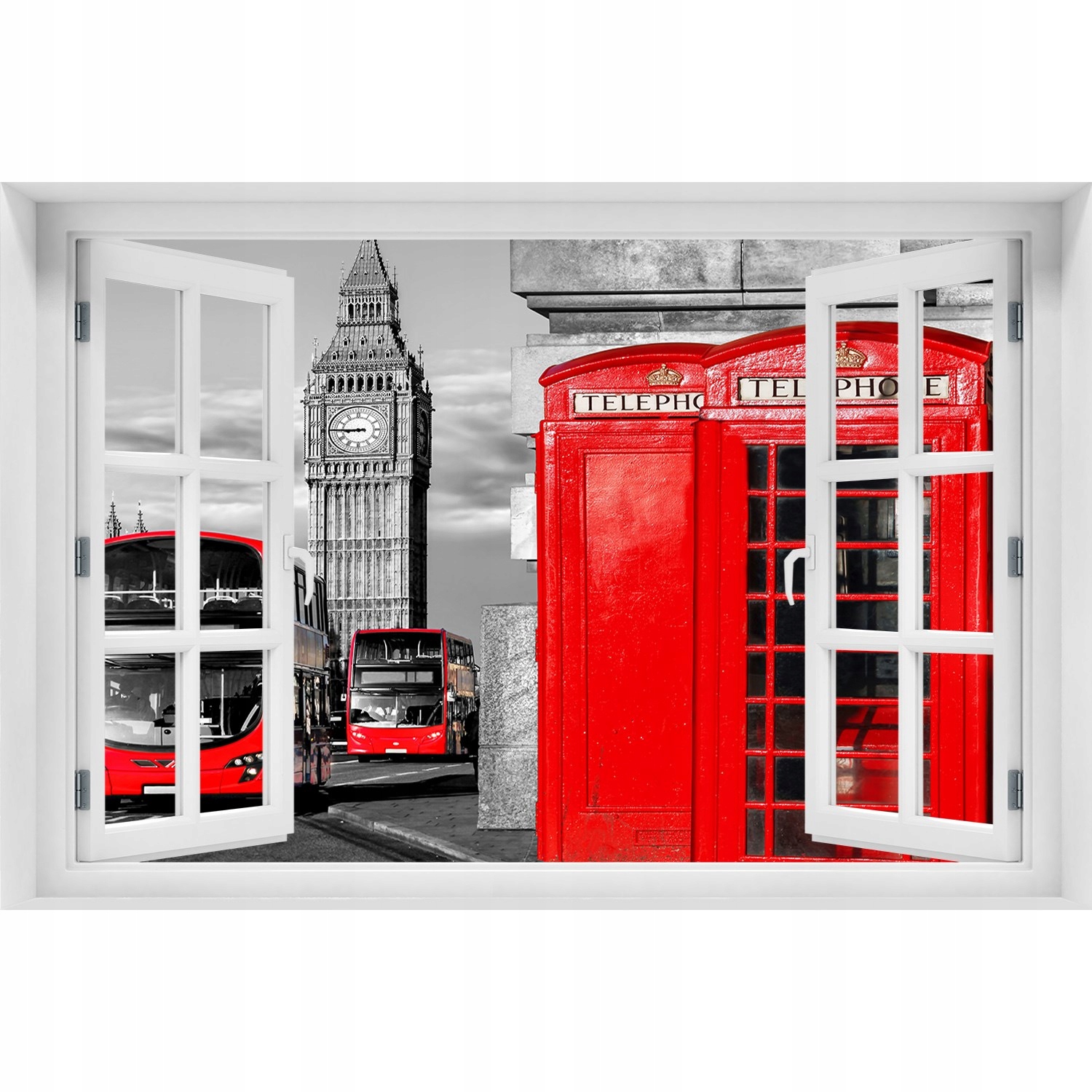 

Fototapeta Naklejka na ścianę Czerwone autobusy