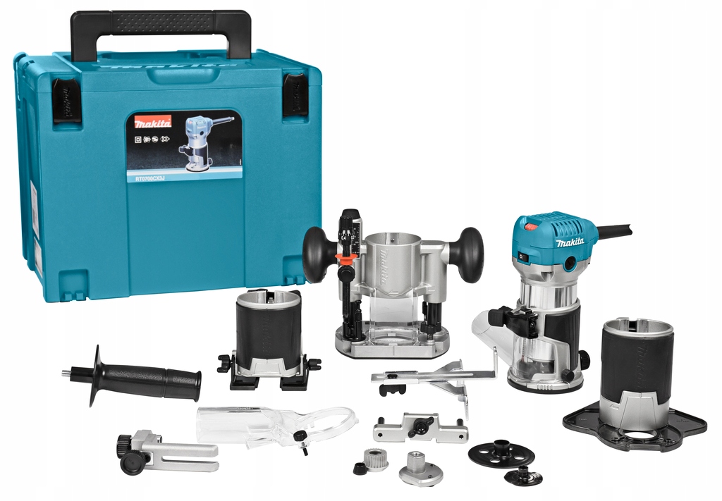 

Frezarko-wycinarka Makita RT0702CX2J 710W Walizka