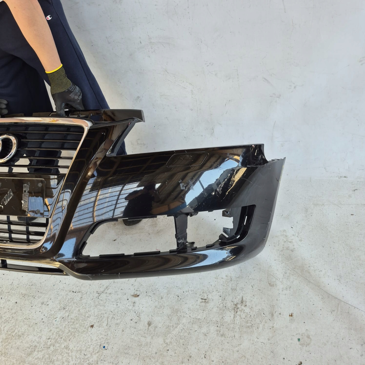 AUDI A3 8P LIFT 08- bumper front front SPR 8P0807437H