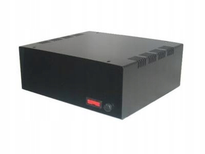 T87 Kovová skříň 220x80x190 mm h=80 mm černá T-87