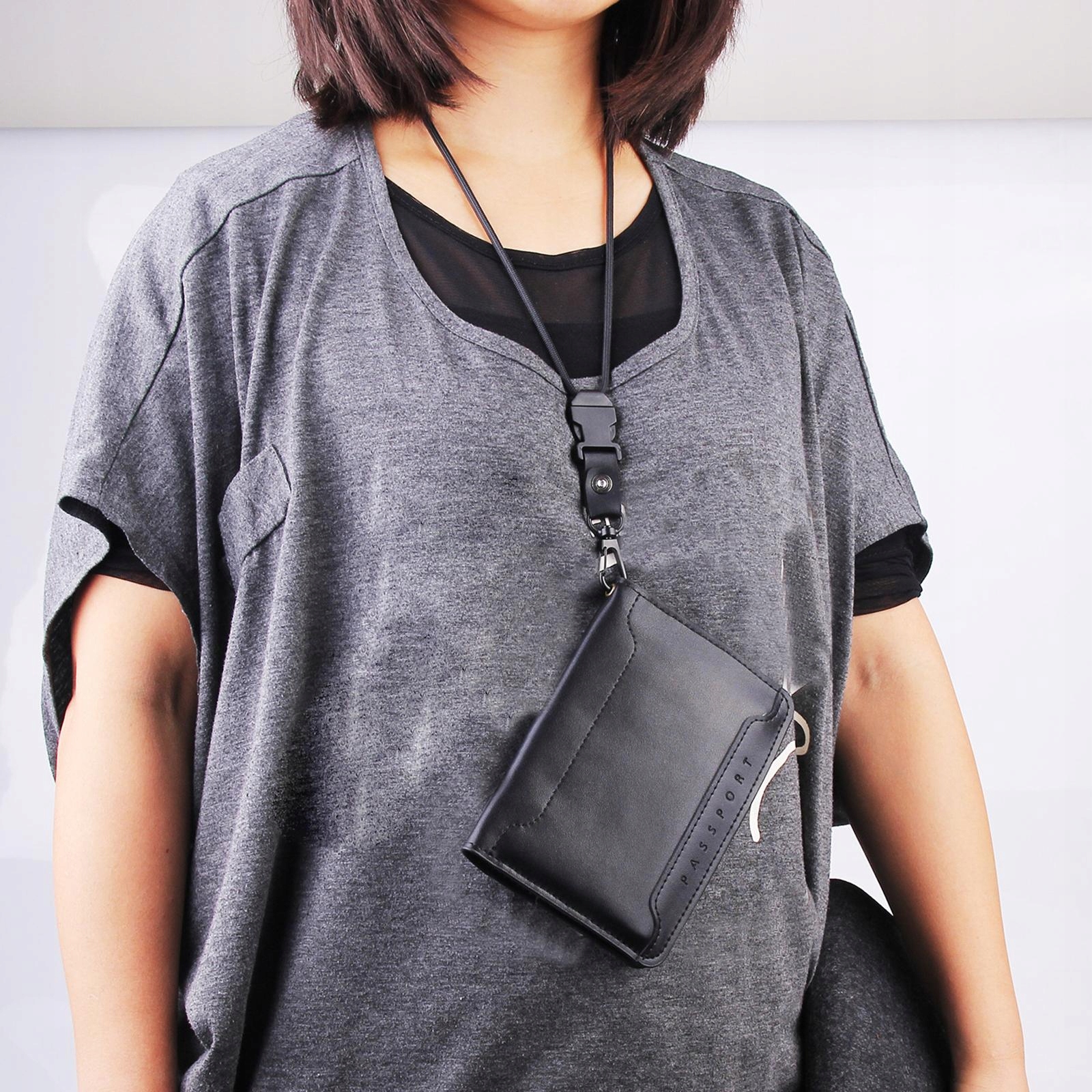 paszporty Holder Protector Cover z portfelem Snap Cechy dodatkowe brak