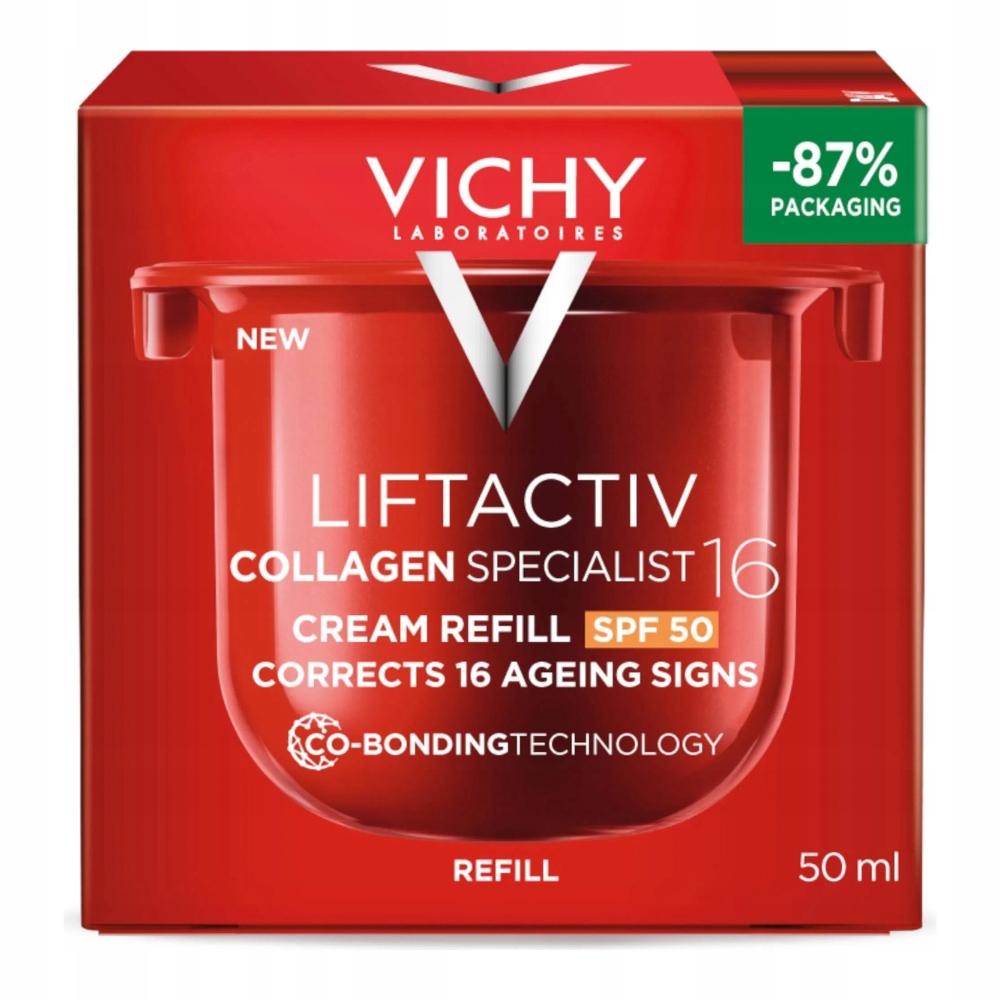 Vichy Liftactiv Collagen Specialist 16 Krem Na Dzień SPF50 50ml Wkład
