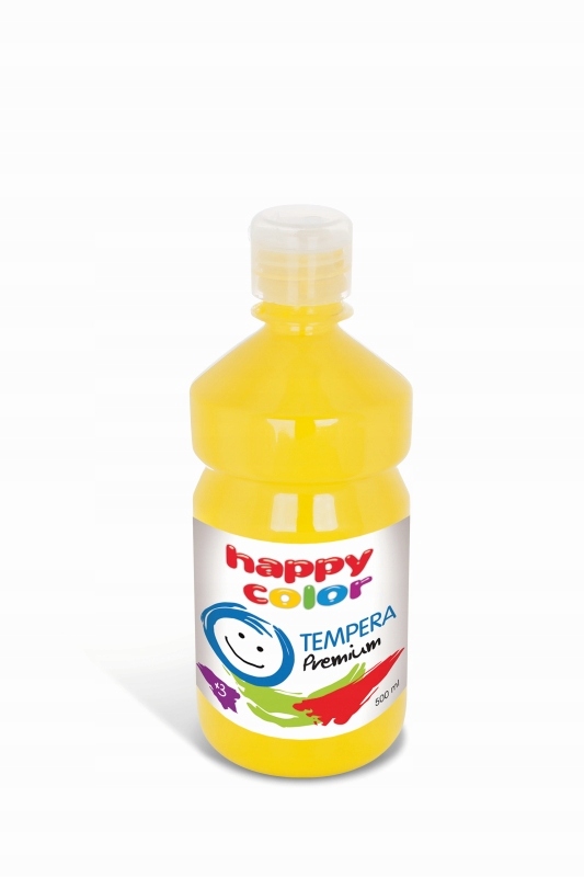

Farba tempera 500 ml Happy Color żółta